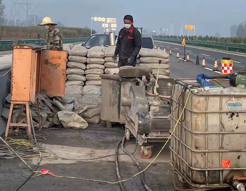 白水高速公路高压注浆